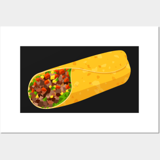 The perfect Burrito Posters and Art